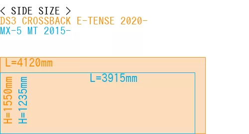#DS3 CROSSBACK E-TENSE 2020- + MX-5 MT 2015-